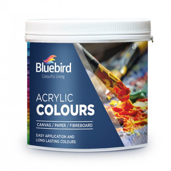 Bluebird Acrylic Paint 600Gms Jar