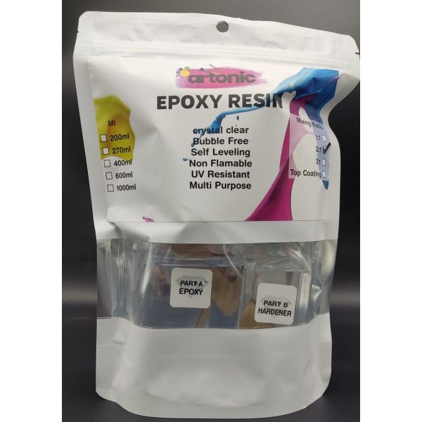 Artonic Epoxy resin 300 Ml 2:1 Ratio