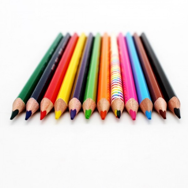 Dollar My Colour Pencil 12 Pcs # Ptc12