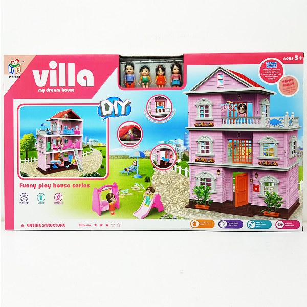 Diy Villa My Dreem House # Kb99-36