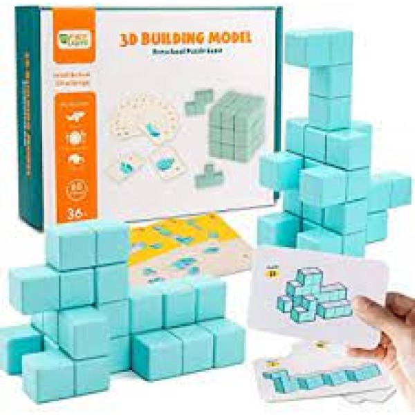 3D Building Model Puzzle # 9413-24
