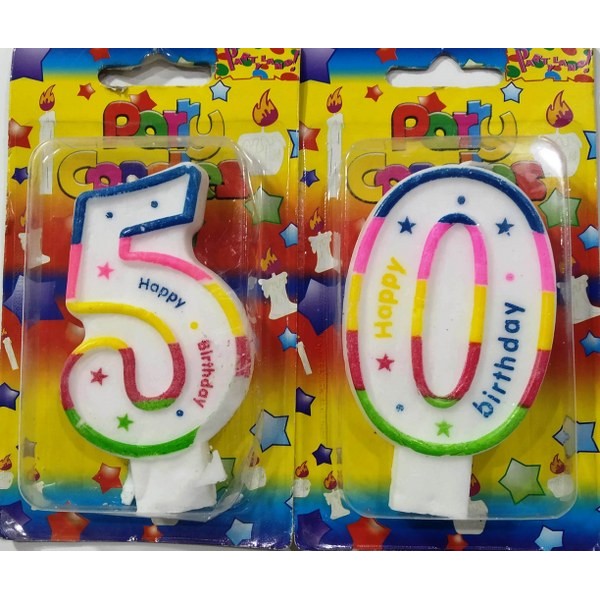 Birthday Candle Number Large # My-207-1/