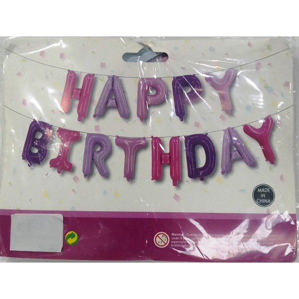 Foil Balloon Hbd 17