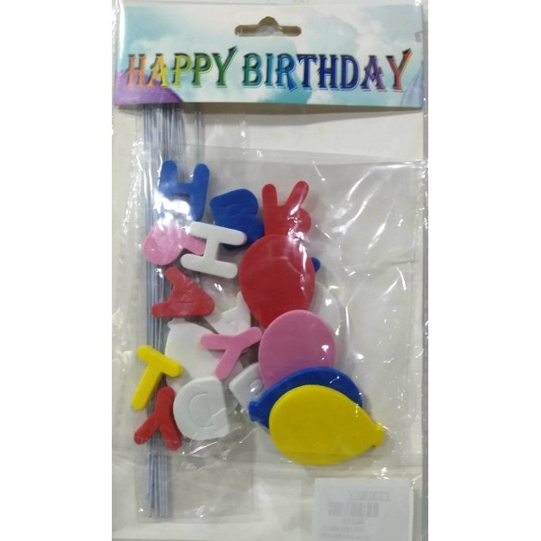 Birthday Cake Decoration Foamic # Aac-42