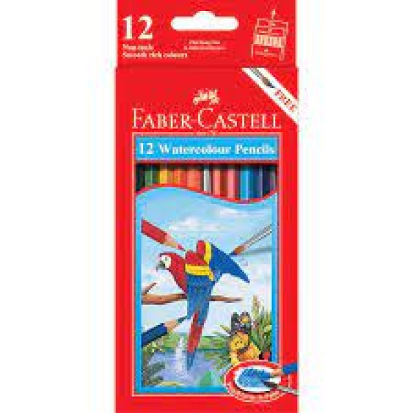 Faber Castell 12 Water Colour Pencils