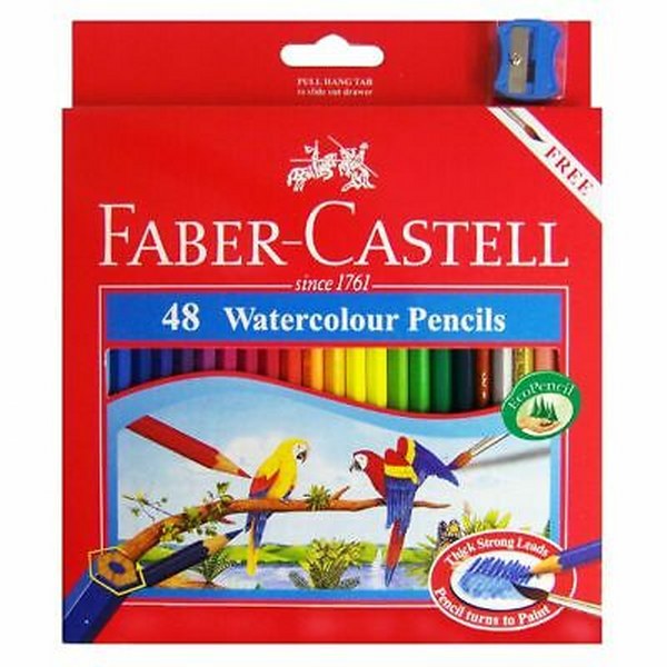 Faber Castell 48 Water Colour Pencils