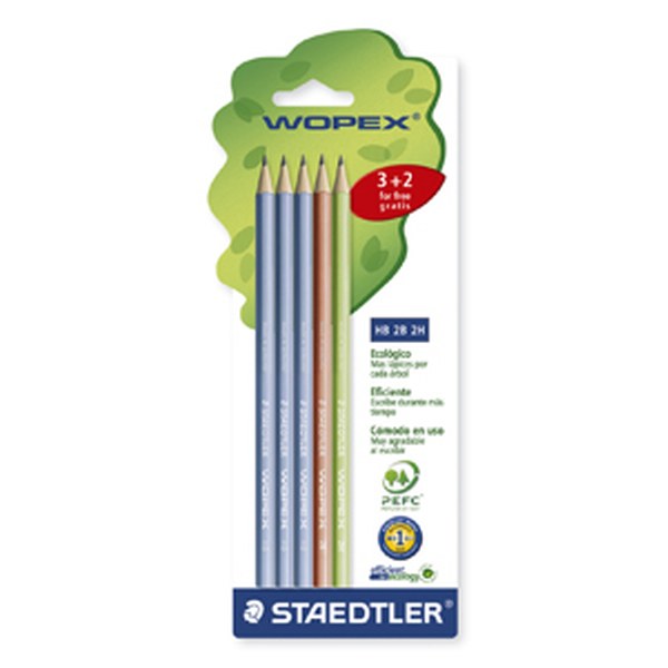 Staedtler Woopex Pencil 5 Pcs Set # 180Sp