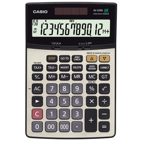 Casio Calculator # Dj-220D Plus