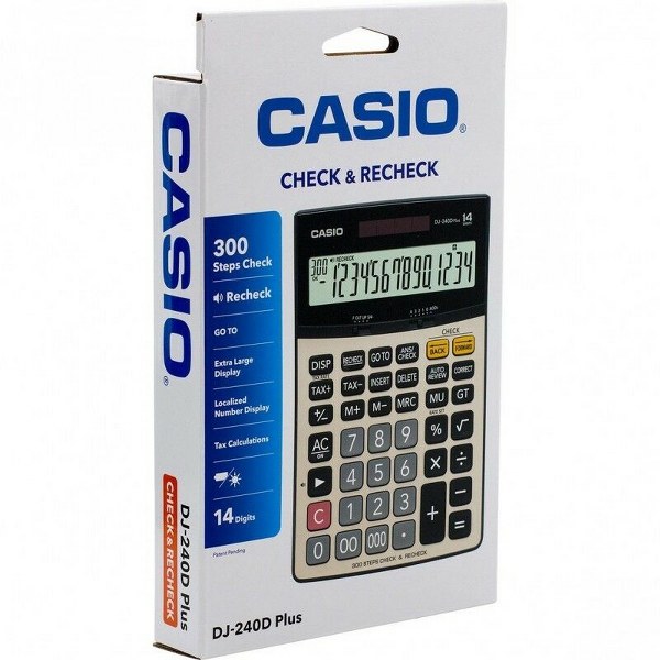 Casio Calculator # Dj-240D Plus