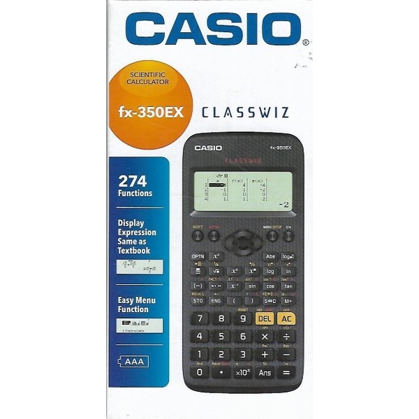 Casio Scientific Calculator  # Fx-350Ex