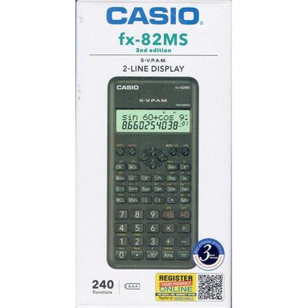 Casio Scientific Calculator # Fx-82Ms 2Nd Edition