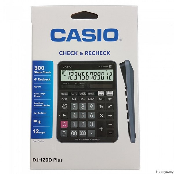 Casio Calculator # Dj-120D Plus