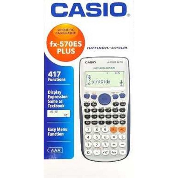 Casio Scientific Calculator # Fx-570Es Plus