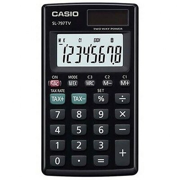 Casio Calculator # Sl-797Tv-Bk
