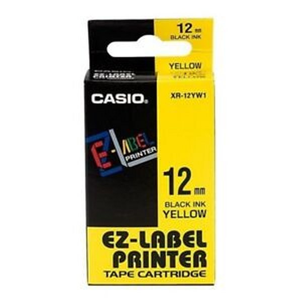 Casio Label Printer Tape Cartridge # 12Mm