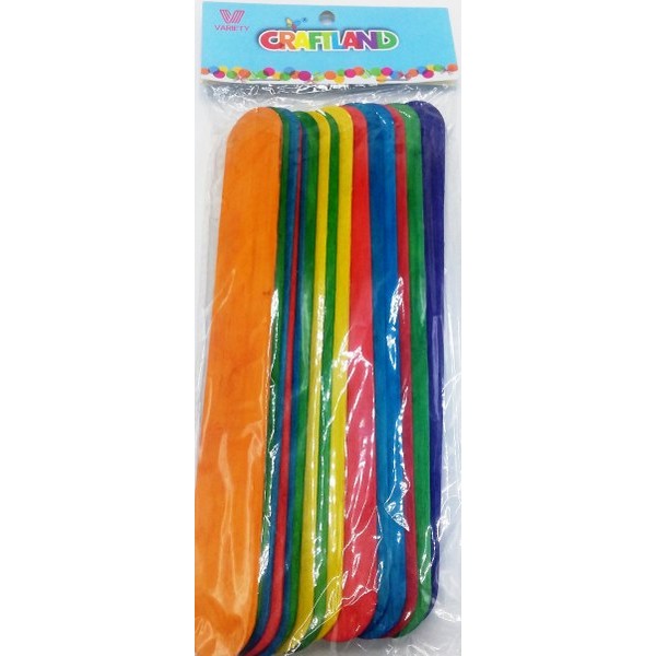 Ice Cream Stick Coloured Xl # 2914