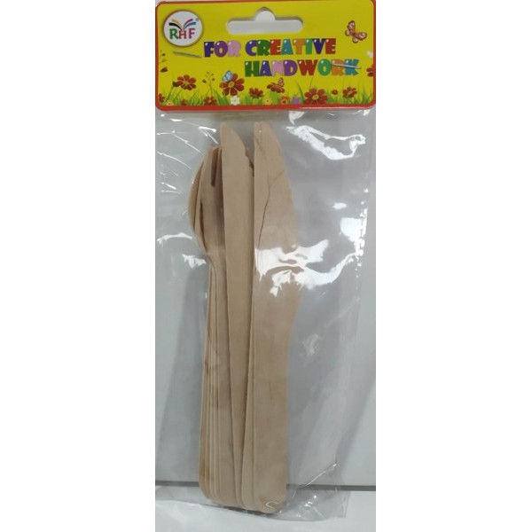 Wooden Cutlery 8Pcs Set # Mb-1031