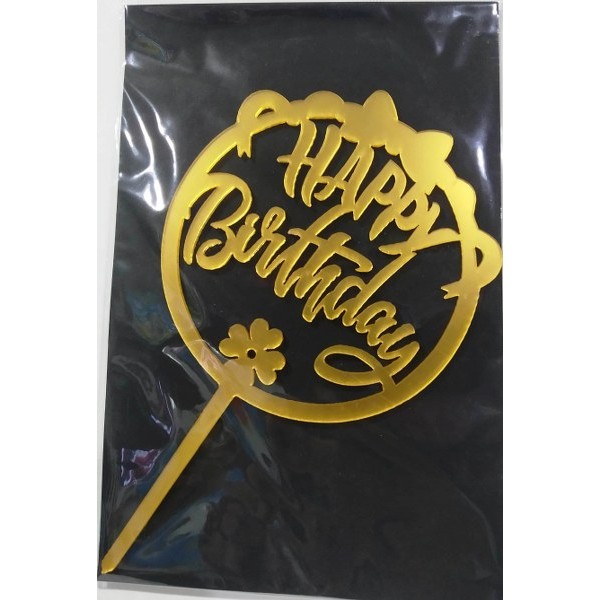 Birthday Cake Topper Acrylic # Yklb3-130J