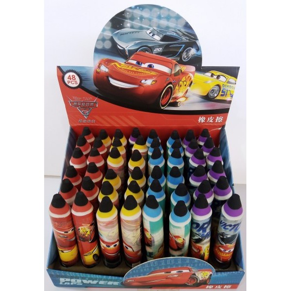 Eraser Crayon Cars # 9243
