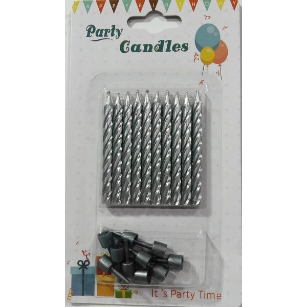 Birthday Candle 10P Small # N002-1