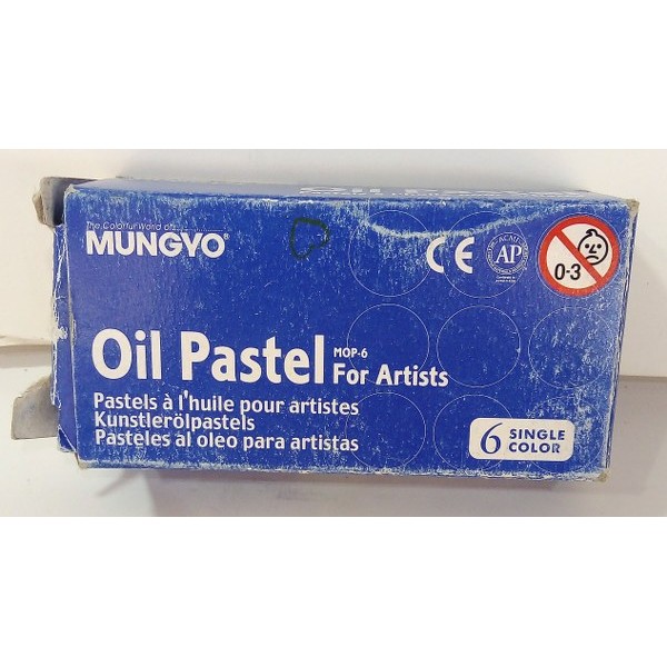 Mungyo Oil Pastel 6 Stick # Mop-6