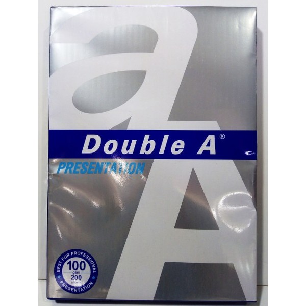 Double A Paper Ream a4 100Gsm 200 Sheets