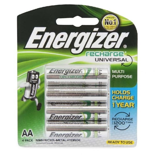 Energizer Recharge Power Plus Batteries  Aa 4 Pcs