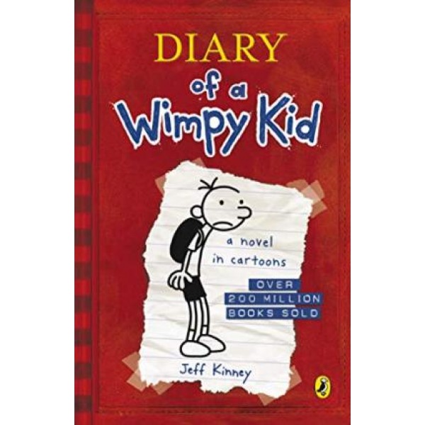 Diary Of A Wimpy Kid A Novel In Cartoon (Book 1) - Jeff Kinney
