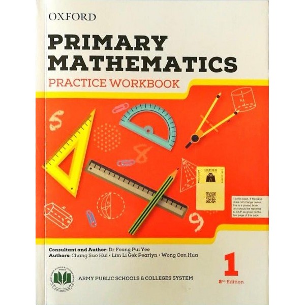 New Oxford Primary Mathematics Practice Workbook 1 2Nd Edition - Lu Jitan