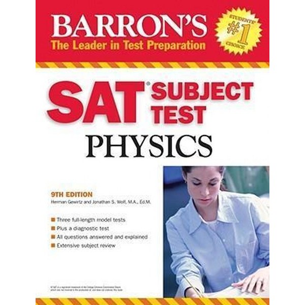 Barrons Sat Subject Test Physics - Herman Gewirtz