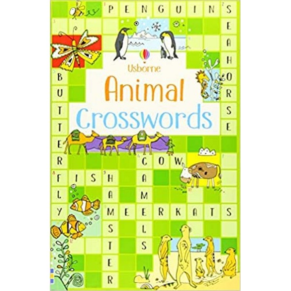Usborne Animal Crosswords 