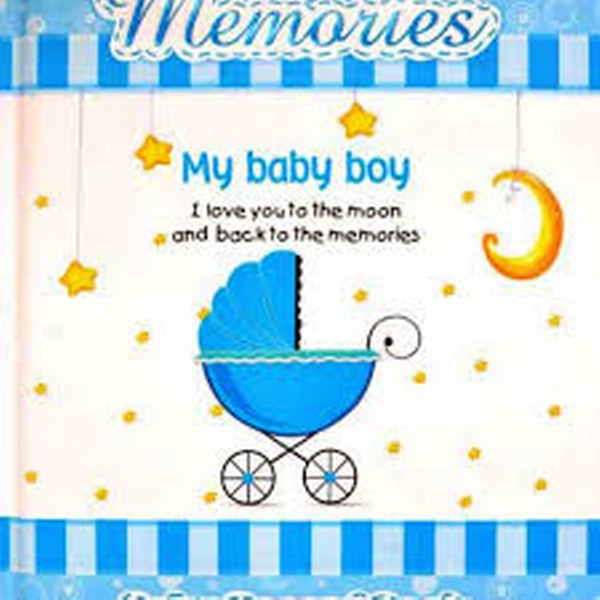 Memories Baby Record Book For Boy