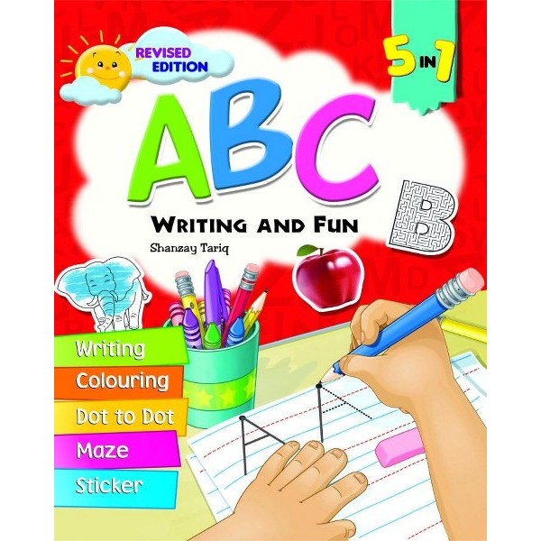 Jbd Writing Copies (Abc) 5 In 1 Writing And Fun